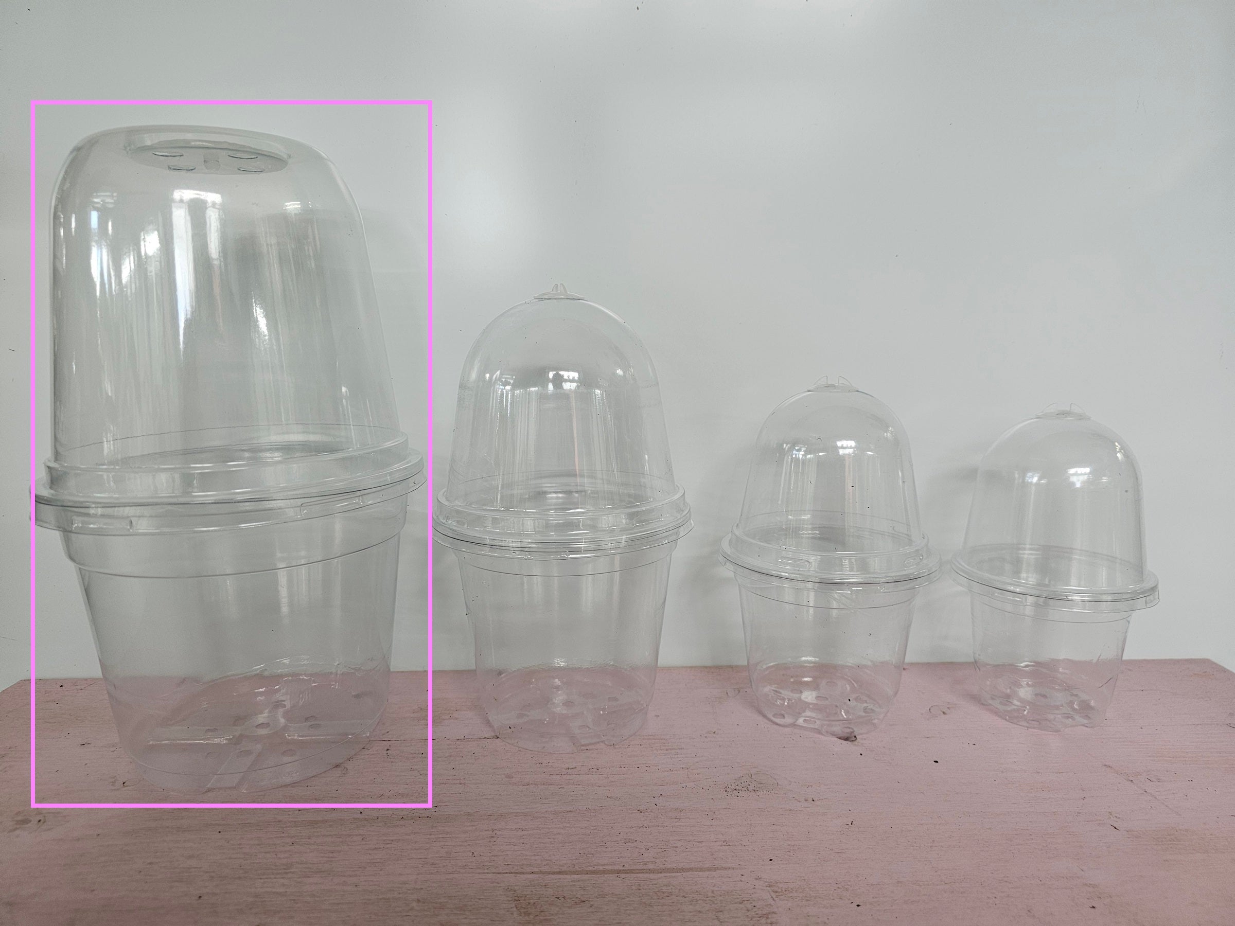 Anzuchttopf mit Haube