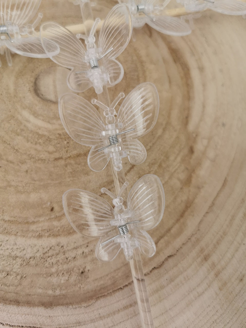 Pflanzenklammern Schmetterlinge 20Stck