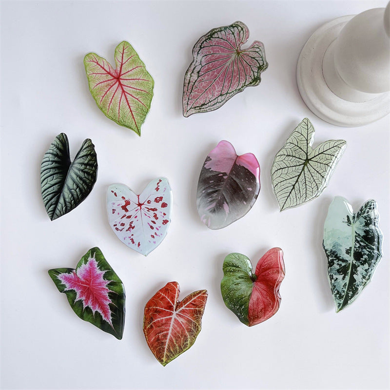 Handyhalter im Blatt-Design