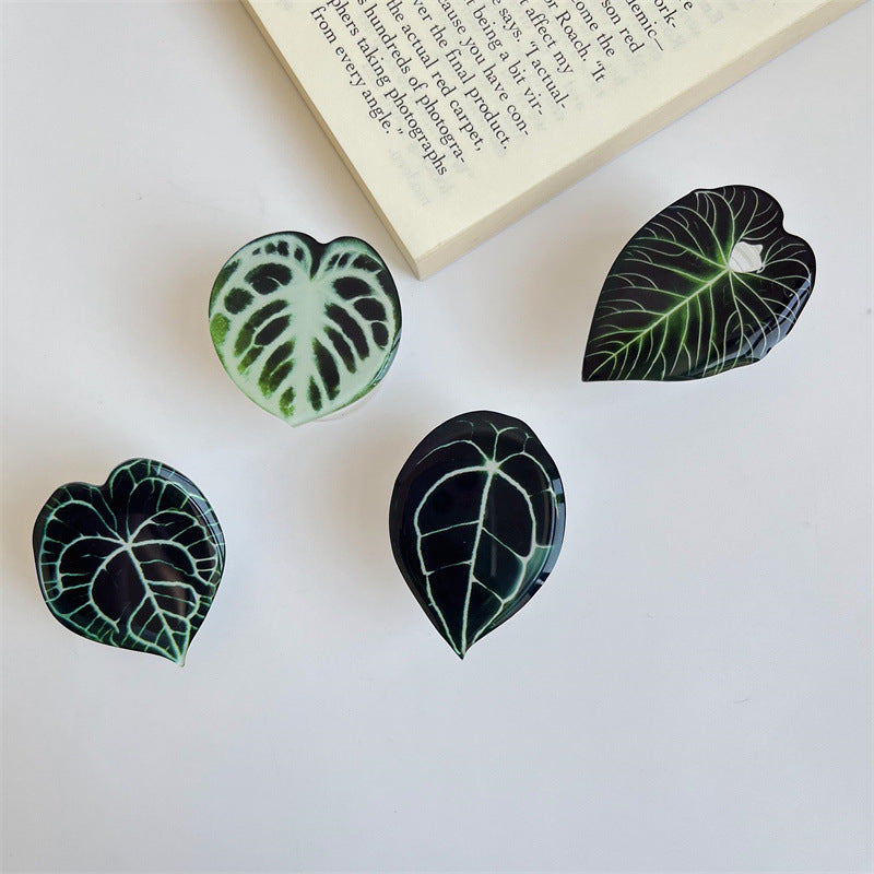 Handyhalter im Blatt-Design