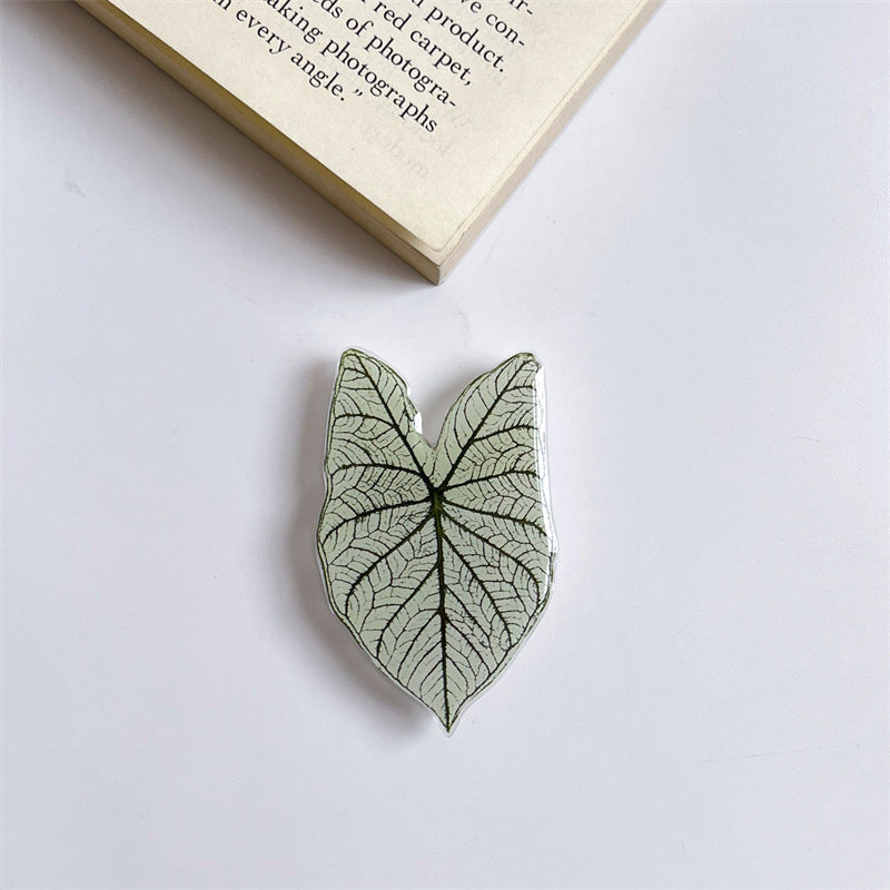 Handyhalter im Blatt-Design