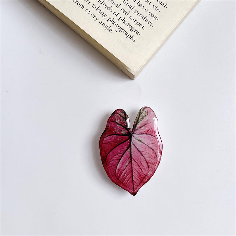 Handyhalter im Blatt-Design