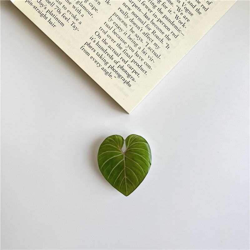 Handyhalter im Blatt-Design