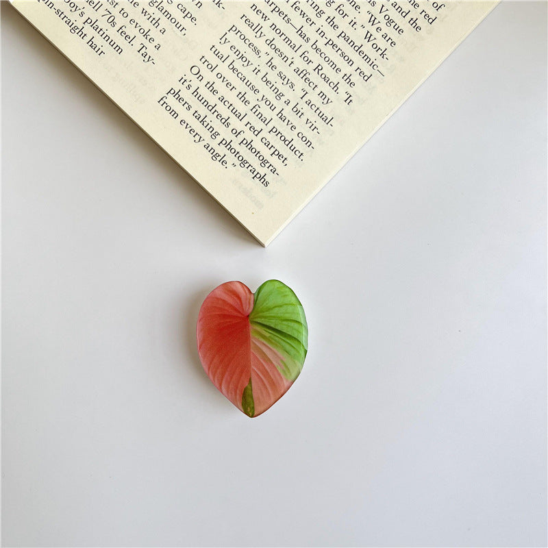 Handyhalter im Blatt-Design