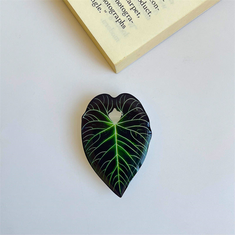 Handyhalter im Blatt-Design