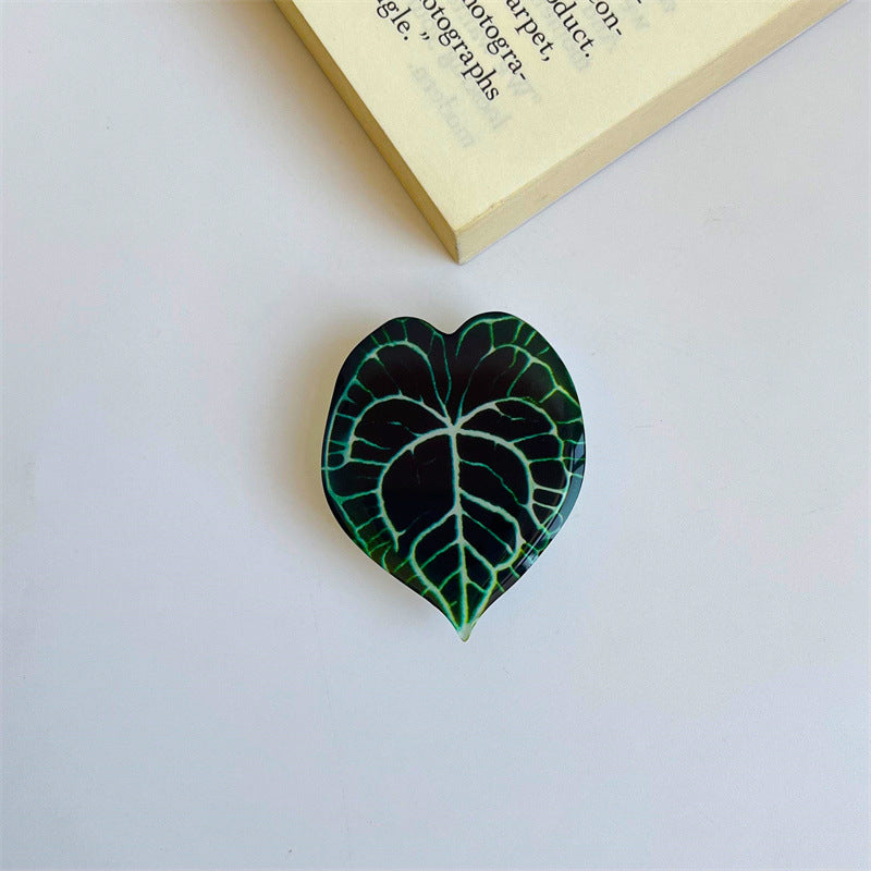 Handyhalter im Blatt-Design