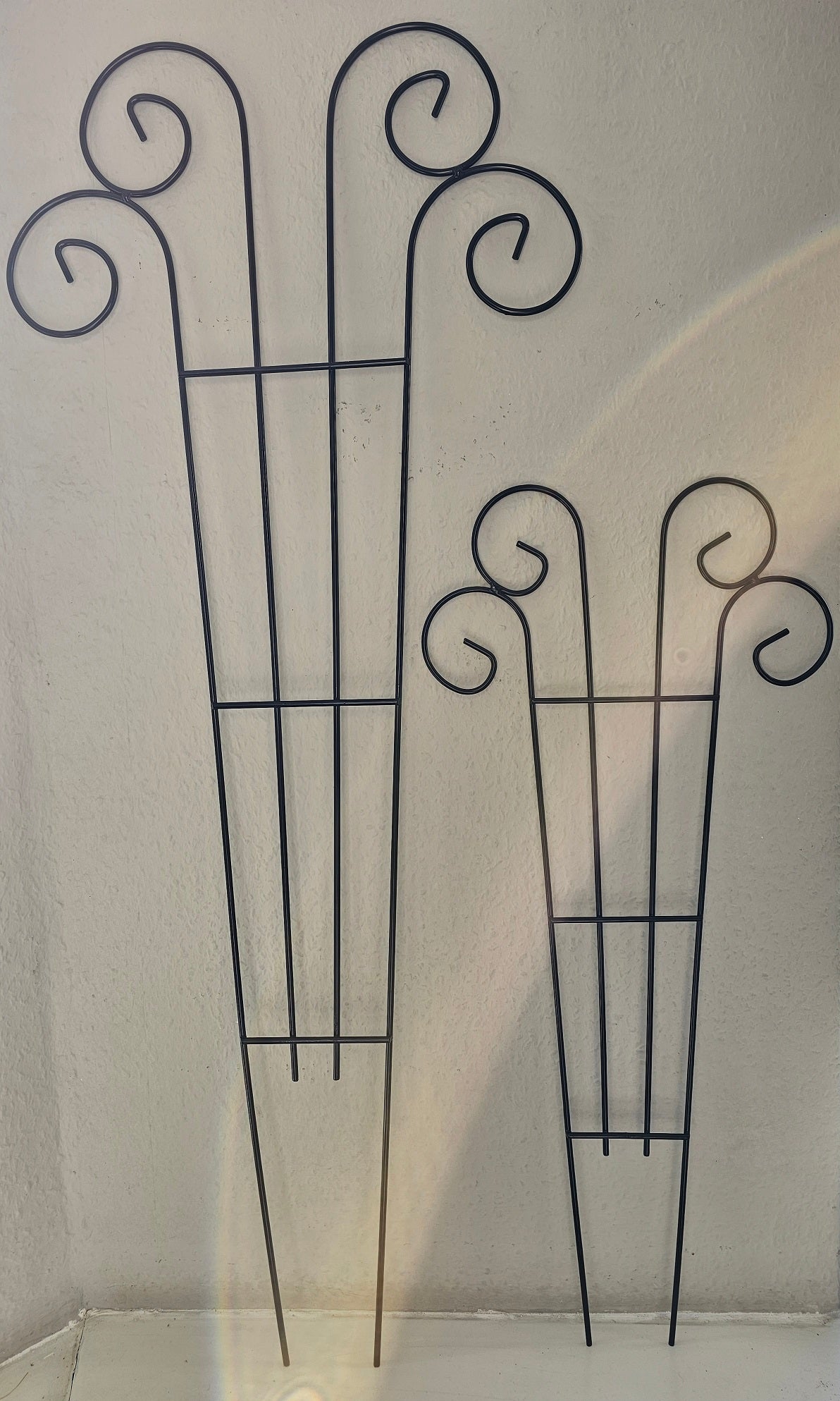 Rankhilfe mit Schnörkel